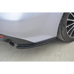Накладки сплиттеры боковые на задний бампер на Mazda 6 GH Sport Hatch